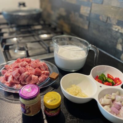 Prepare ingredients for Bicol Express Recipe